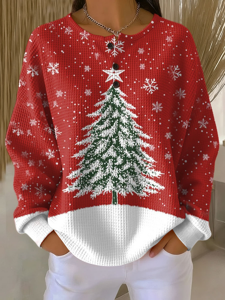 Tove waffle knit jumper – image 9