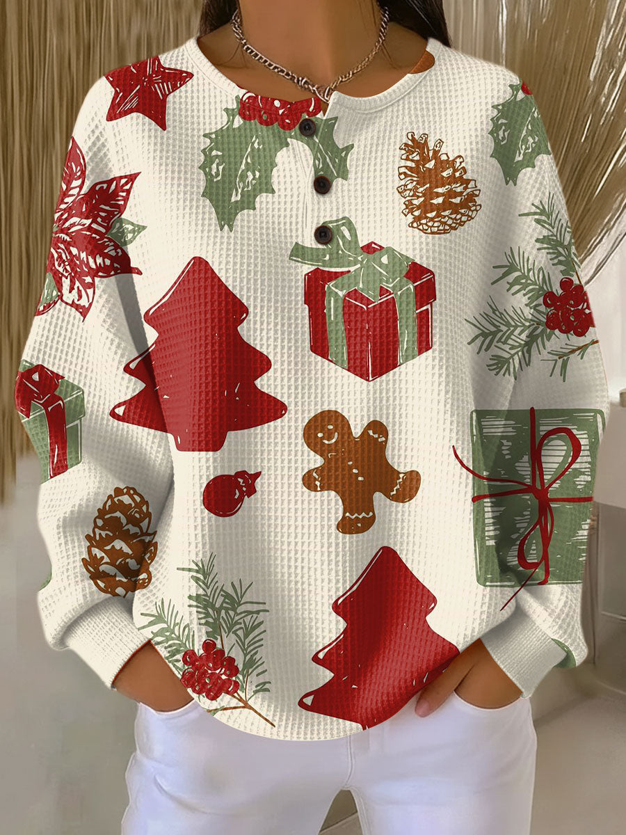 Tove waffle knit jumper – image 10