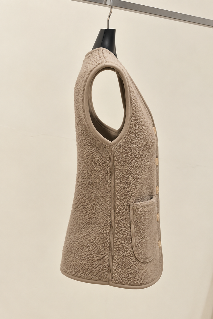 Bethany classic sleeveless vest jacket – image 3