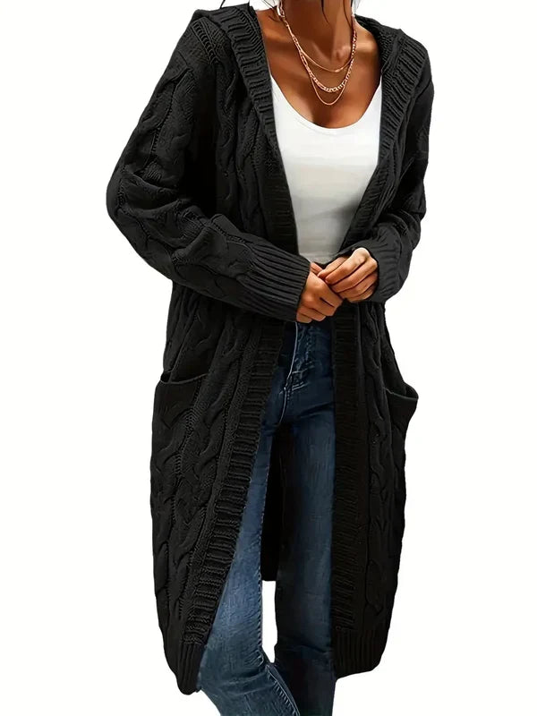 Linnea collarless knit vest – image 2