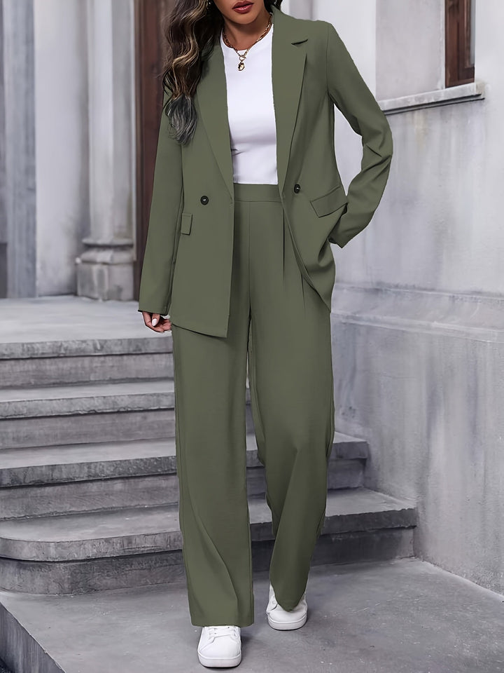 Bianca two piece blazer and trouser suit set – image 10