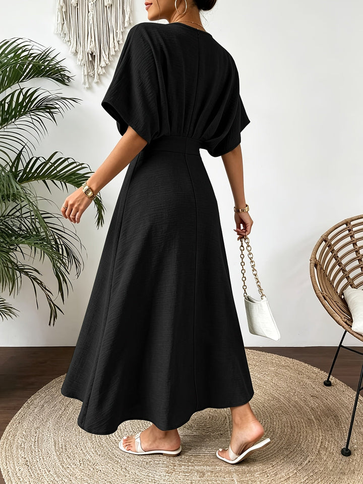 Romilly midi dress, back view