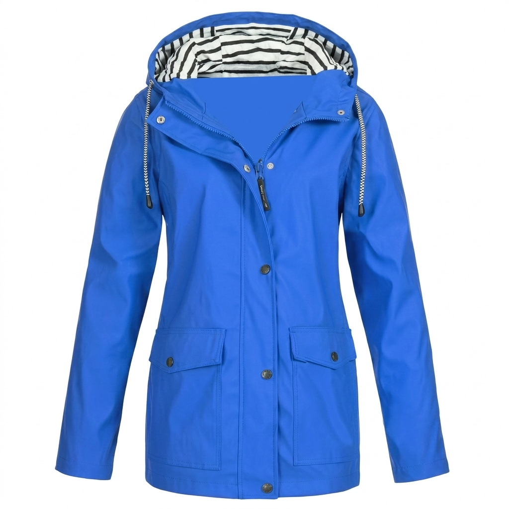 Vilde water resistant hooded jacket – image 6