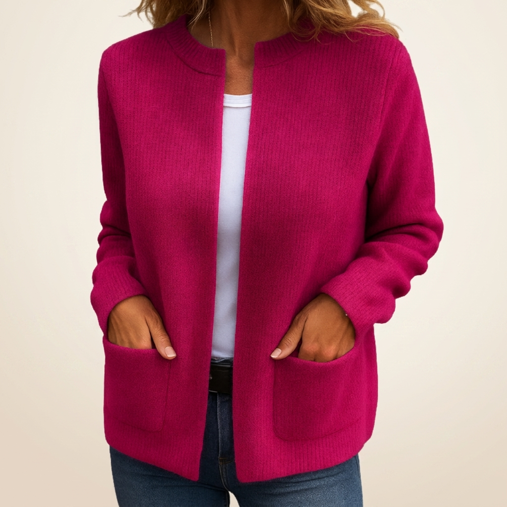 Oddny zip up knit cardigan – image 6