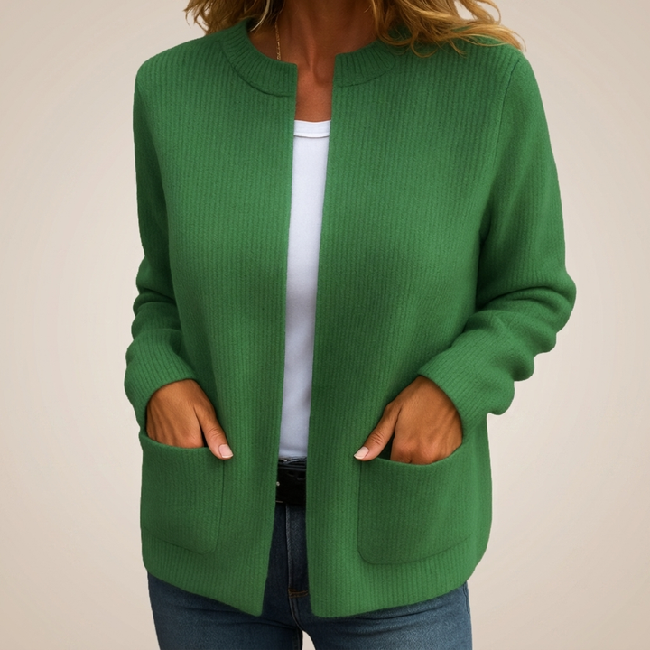 Oddny zip up knit cardigan – image 7