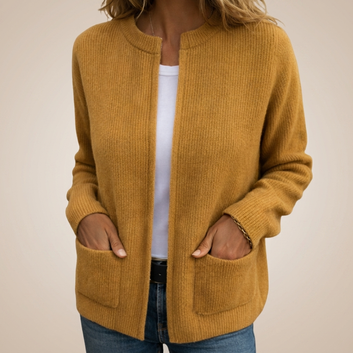 Oddny zip up knit cardigan – image 4