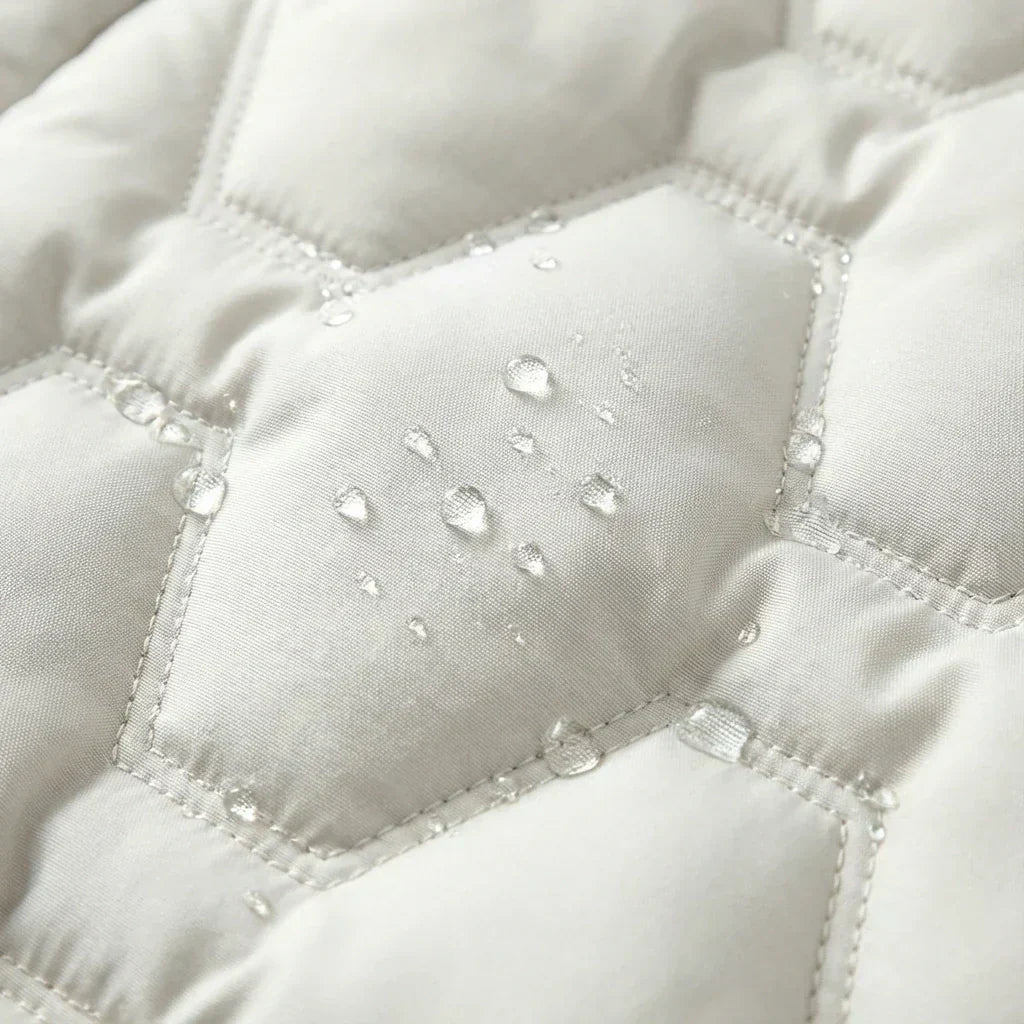 Cressida Elegant Longline Hooded Puffer Coat - image 6
