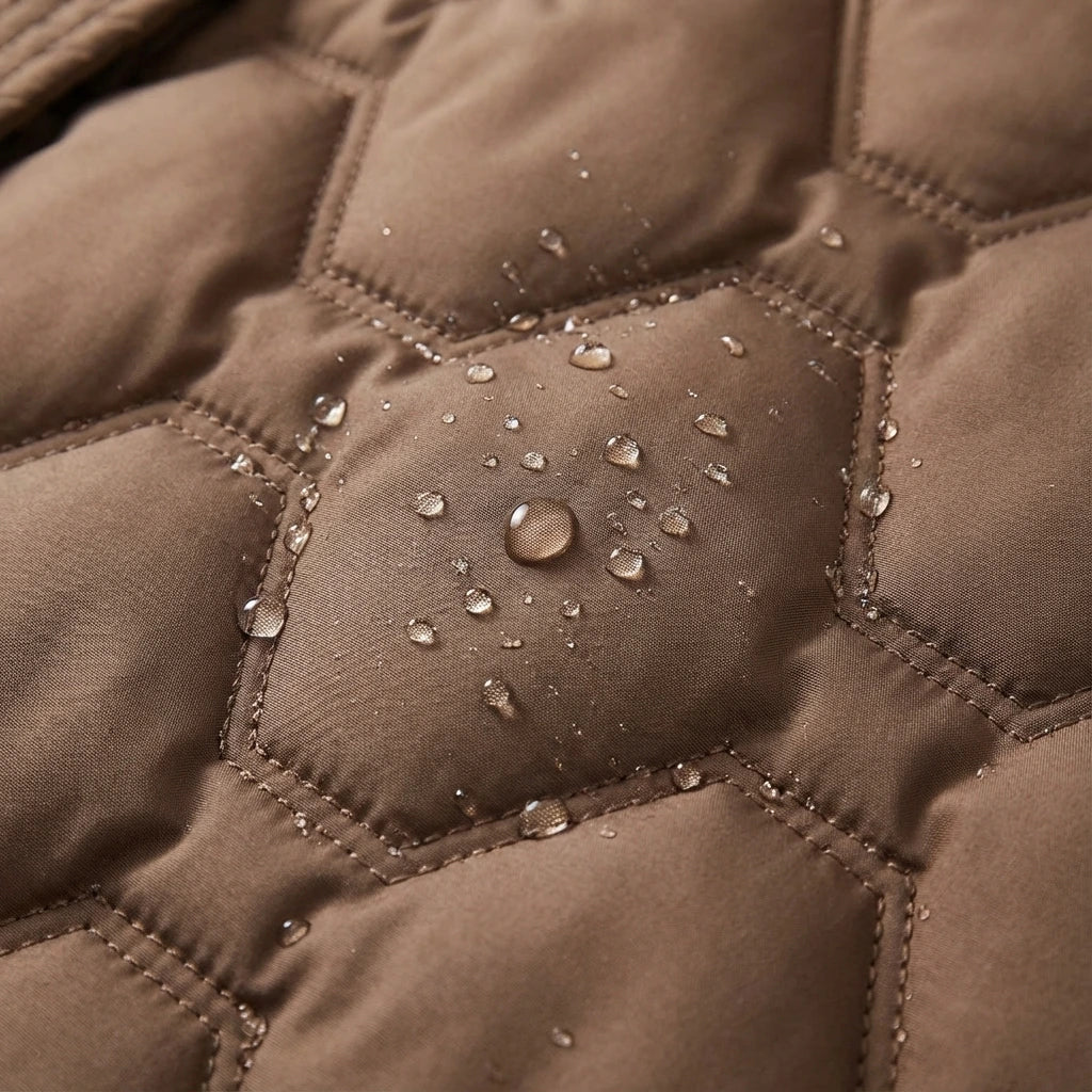 Cressida Elegant Longline Hooded Puffer Coat - image 7