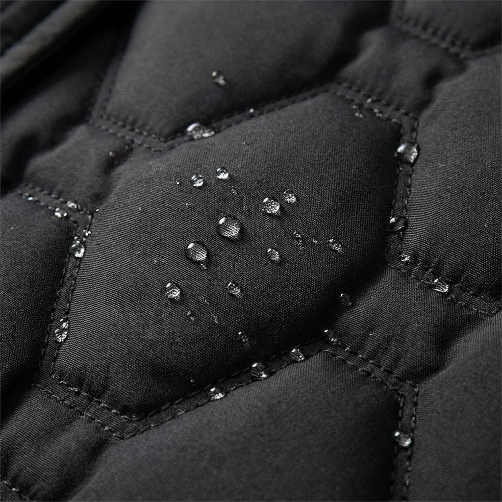 Cressida Elegant Longline Hooded Puffer Coat - image 8
