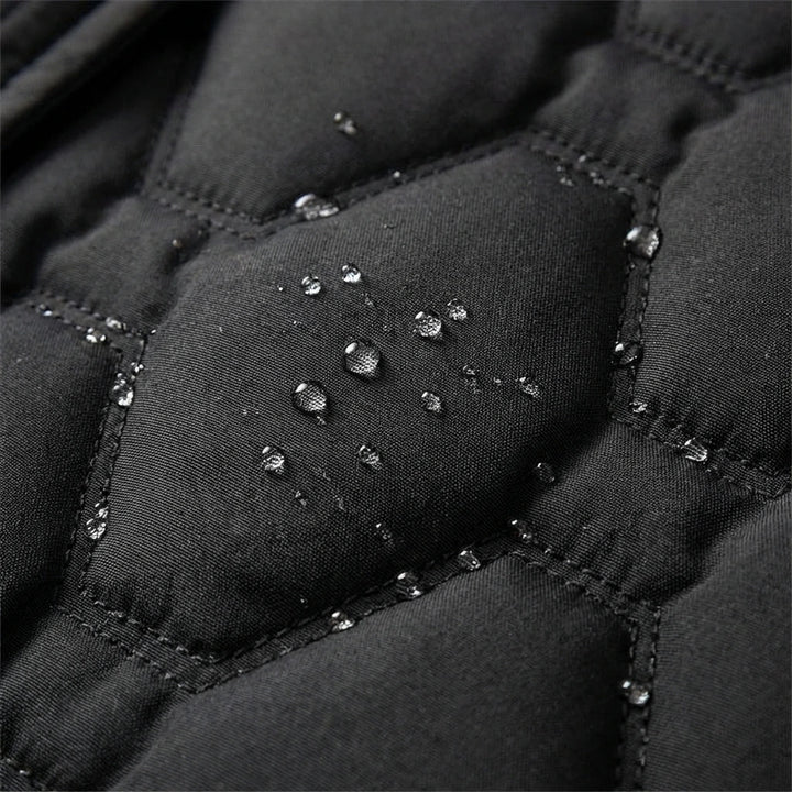 Cressida Elegant Longline Hooded Puffer Coat - image 8