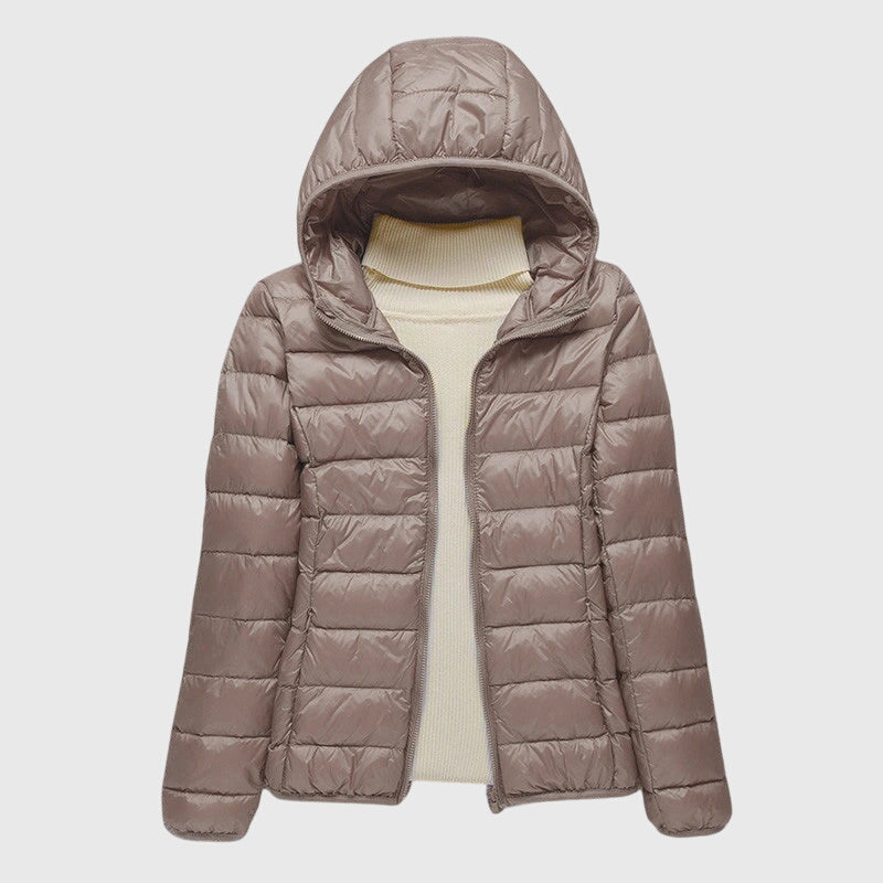 Bryony wrap quilted puffer jacket – image 2