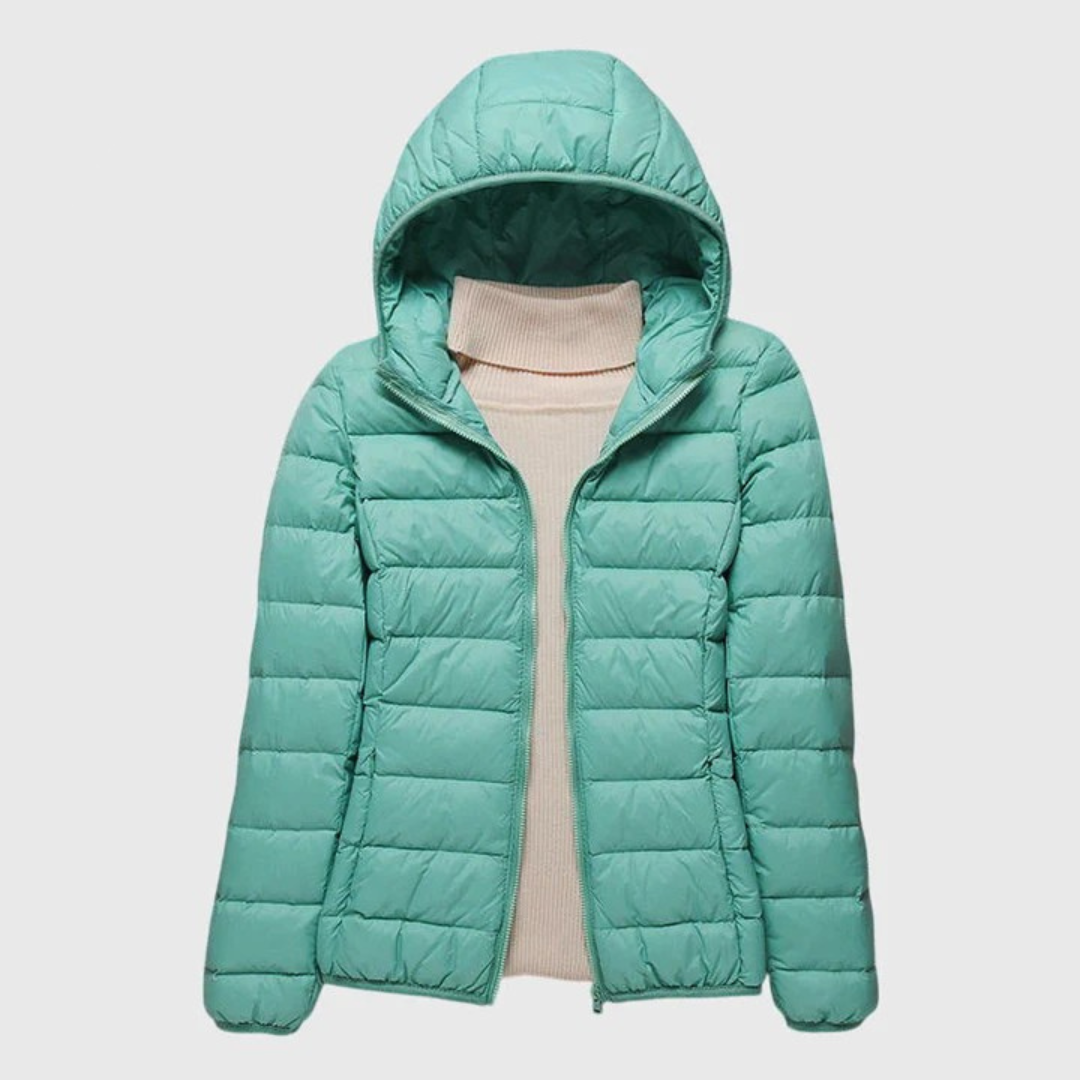 Bryony wrap quilted puffer jacket – image 9