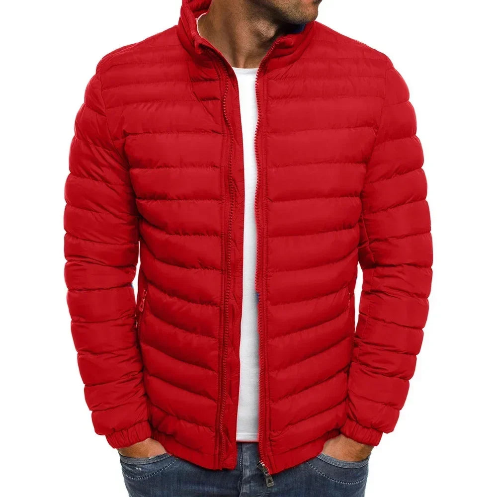 Allegra Elegant Quilted Funnel Neck Puffer Jacket - image 2