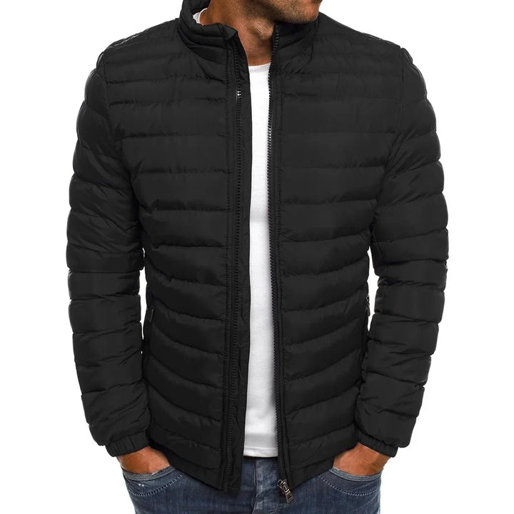 Allegra Elegant Quilted Funnel Neck Puffer Jacket - image 5