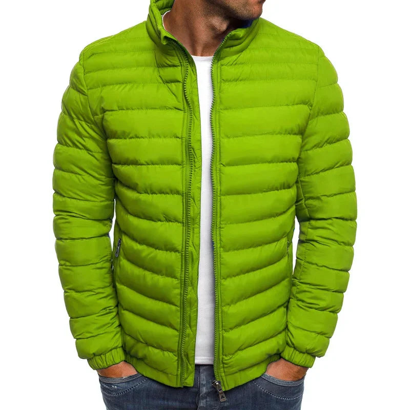 Allegra Elegant Quilted Funnel Neck Puffer Jacket - image 6