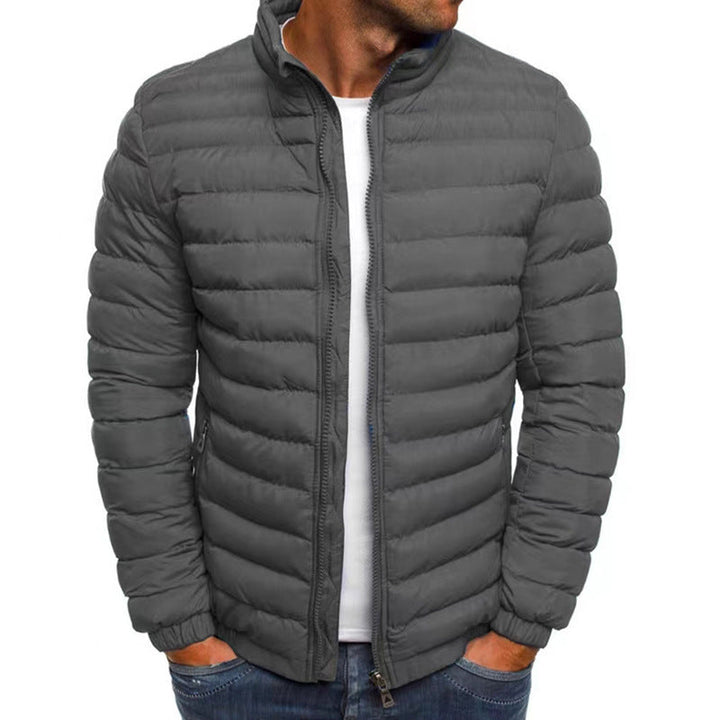 Allegra Elegant Quilted Funnel Neck Puffer Jacket - image 7