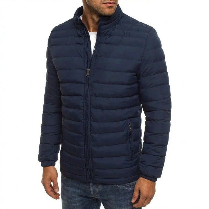 Allegra Elegant Quilted Funnel Neck Puffer Jacket - image 9