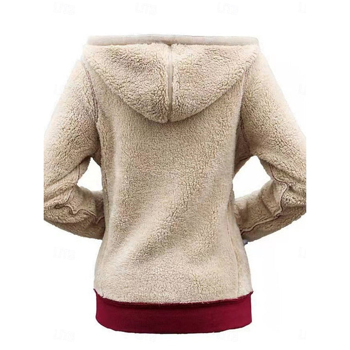 Briony soft lined hooded jacket with zip – image 6
