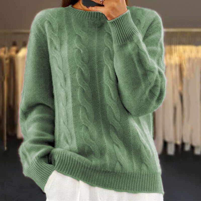 Elke classic warm knit jumper – image 5