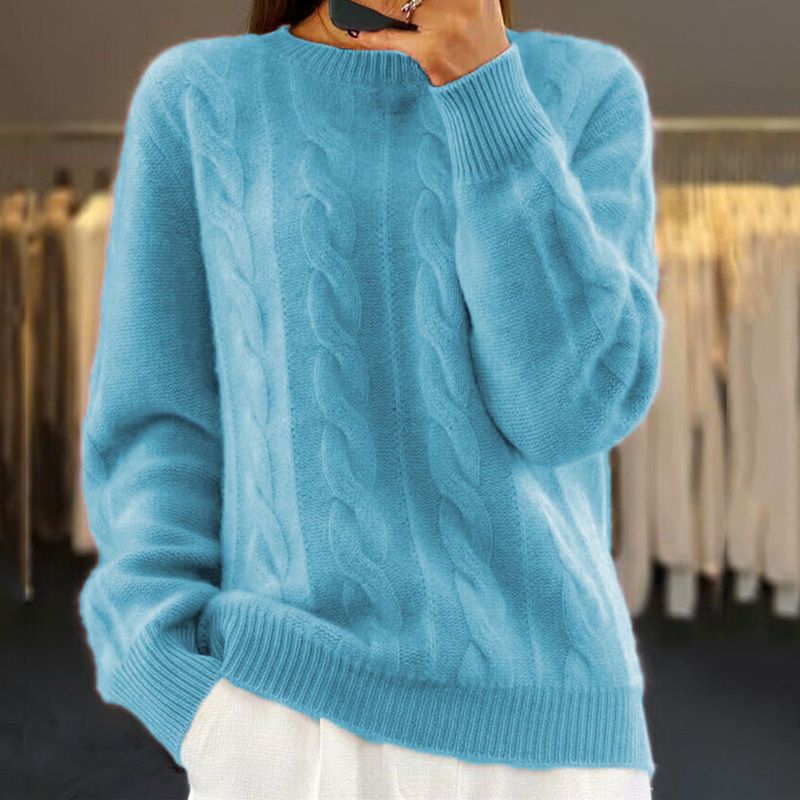 Elke classic warm knit jumper – image 7