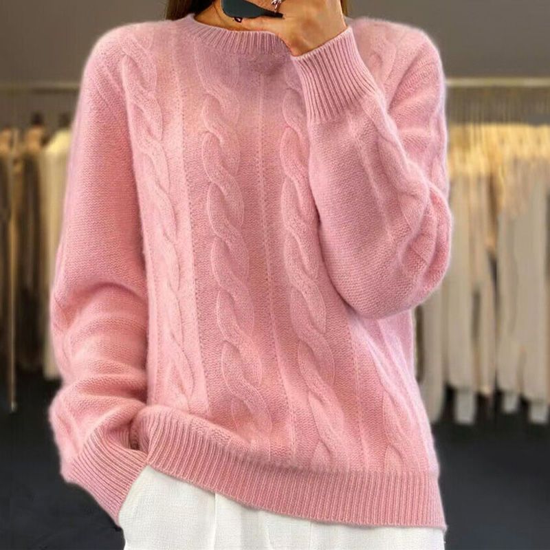 Elke classic warm knit jumper – image 6