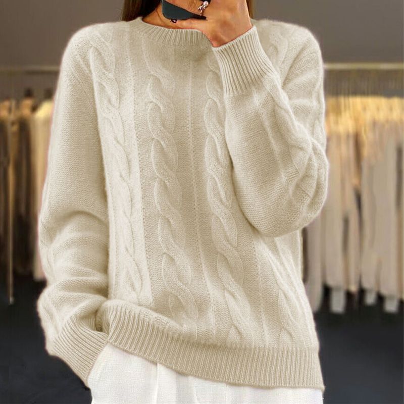 Elke classic warm knit jumper – image 3