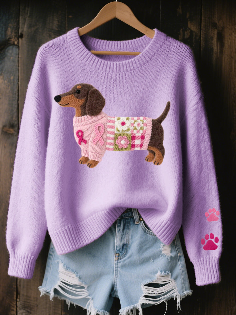 Nuala dachshund knit jumper – image 5