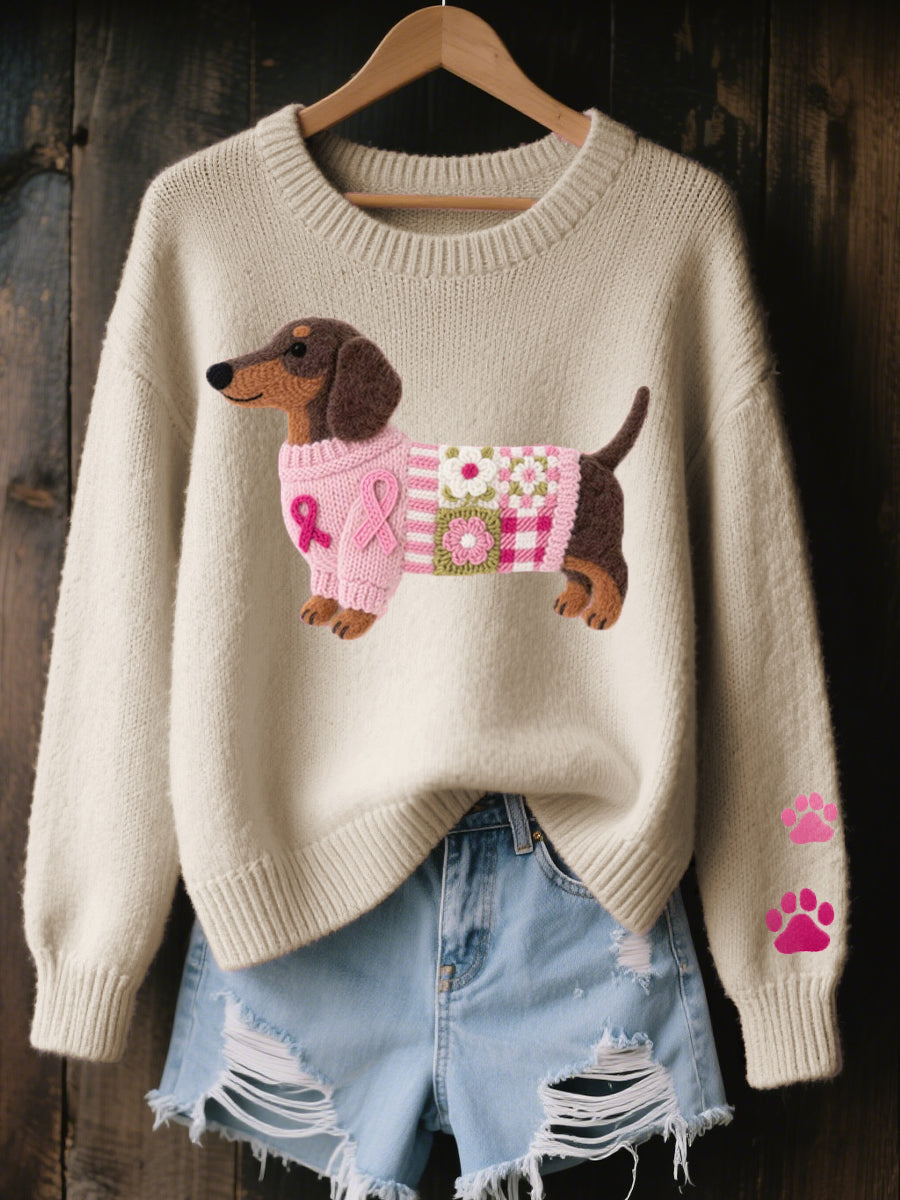 Nuala dachshund knit jumper – image 6