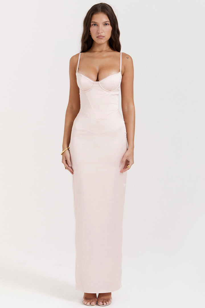 Lucasta corset maxi dress – image 10