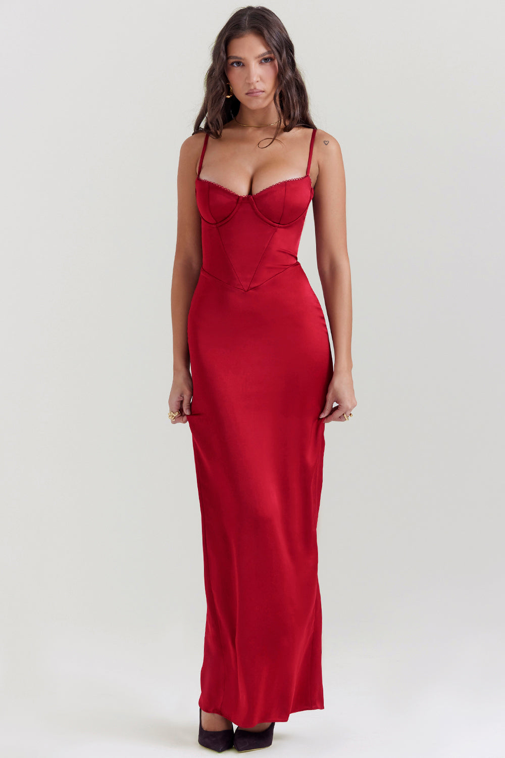 Lucasta corset maxi dress – image 2