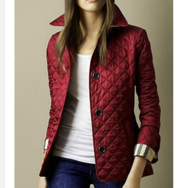 Mirella diamond quilted button jacket – image 2