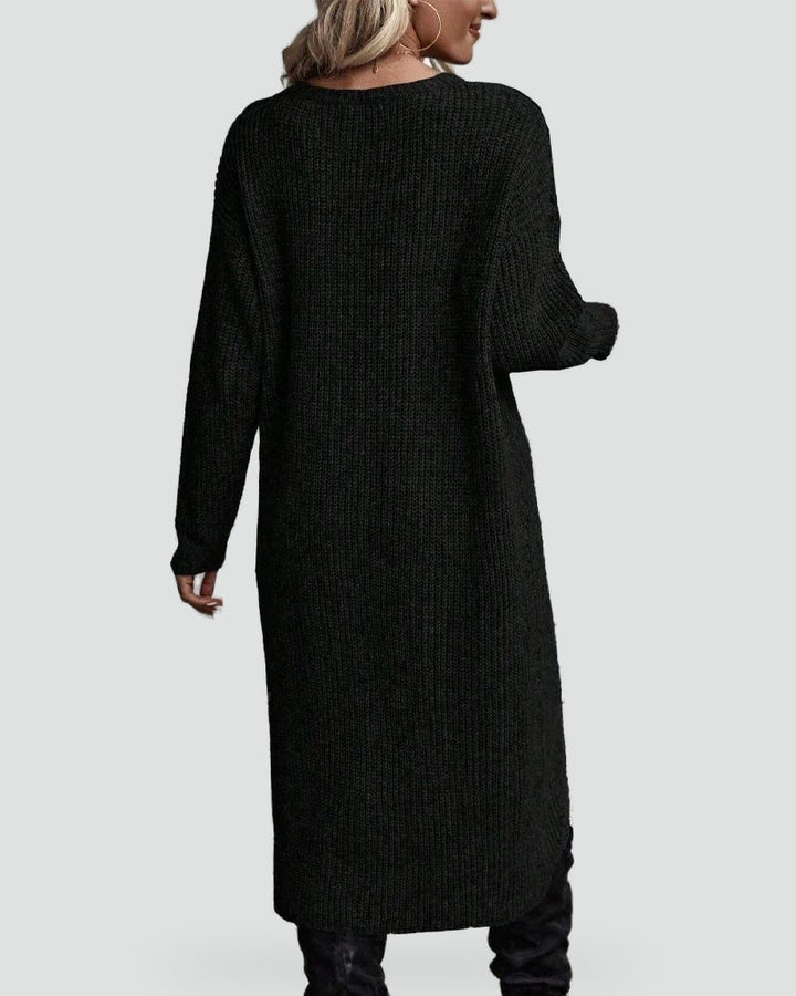 Tessa knitted dress, fabric detail