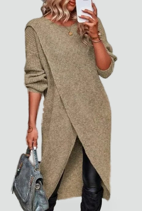 Tessa knitted dress, full length