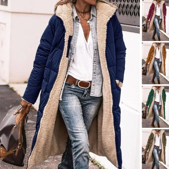 Ysolde relaxed hooded quilted winter coat – image 15