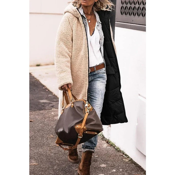 Ysolde relaxed hooded quilted winter coat – image 5