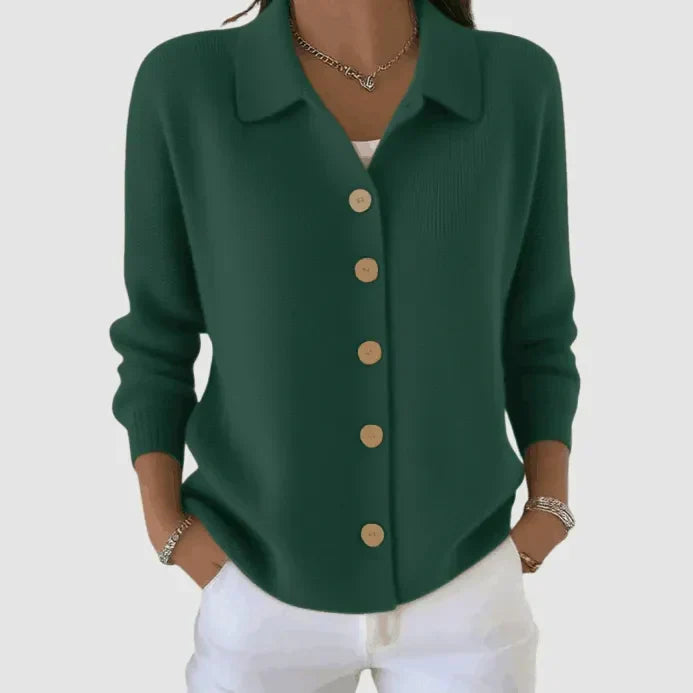 Lilibet collared button cardigan – image 3