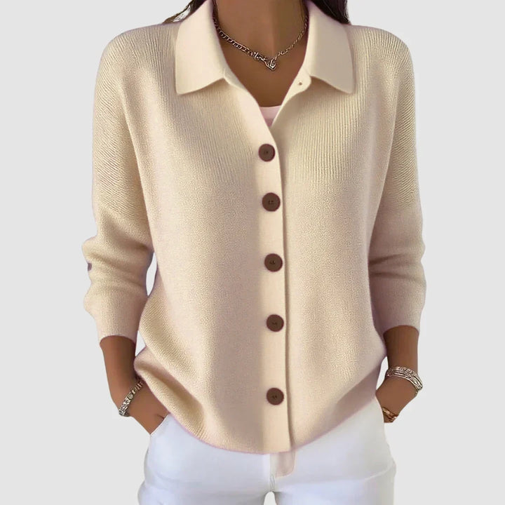 Lilibet collared button cardigan – image 5