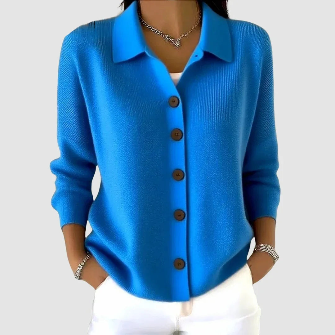 Lilibet collared button cardigan – image 6