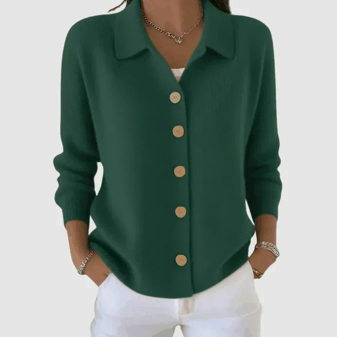 Lilibet collared button cardigan – image 8