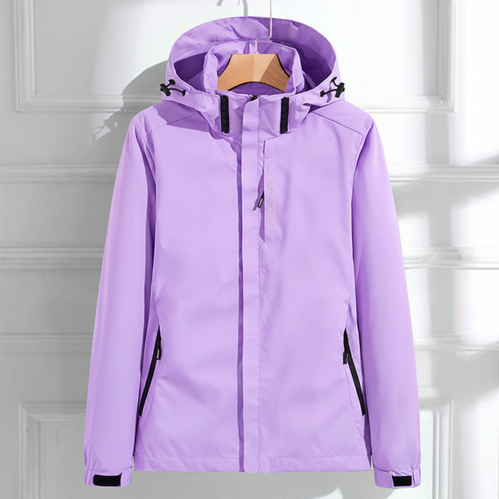 Annunziata lightweight hooded rain jacket – image 3