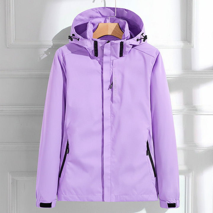 Annunziata lightweight hooded rain jacket – image 3