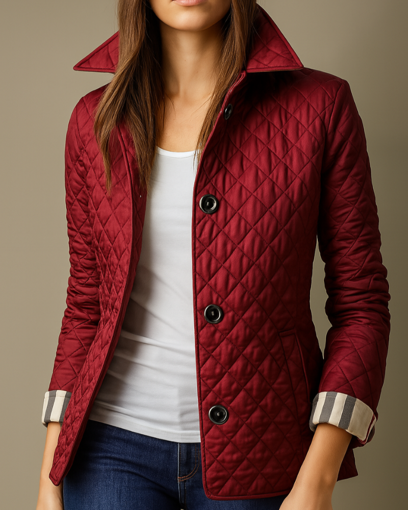 Hollis boxy diamond quilted jacket – image 2