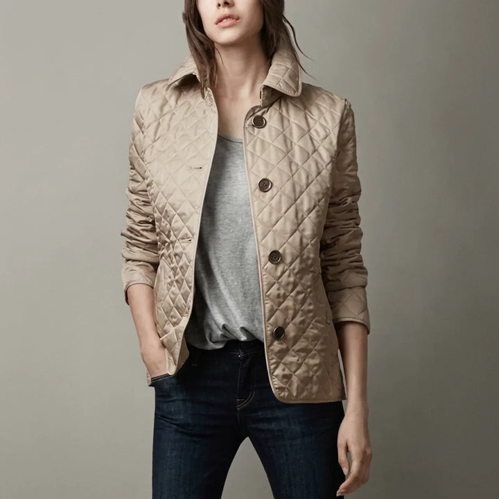 Hollis boxy diamond quilted jacket – image 3