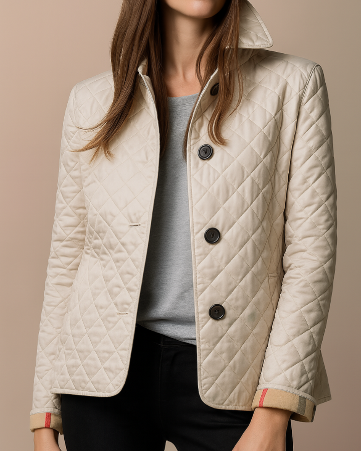 Hollis boxy diamond quilted jacket – image 4