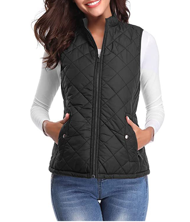Verena Elegant Lightly Padded Zip Up Gilet - image 6
