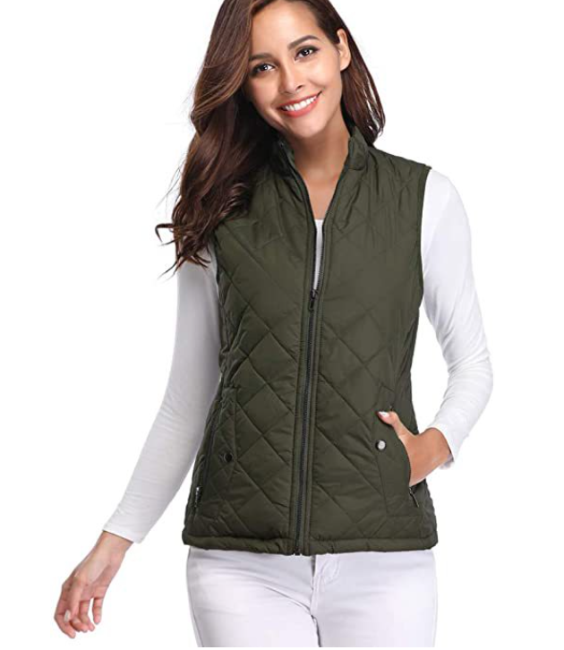 Verena Elegant Lightly Padded Zip Up Gilet - image 8