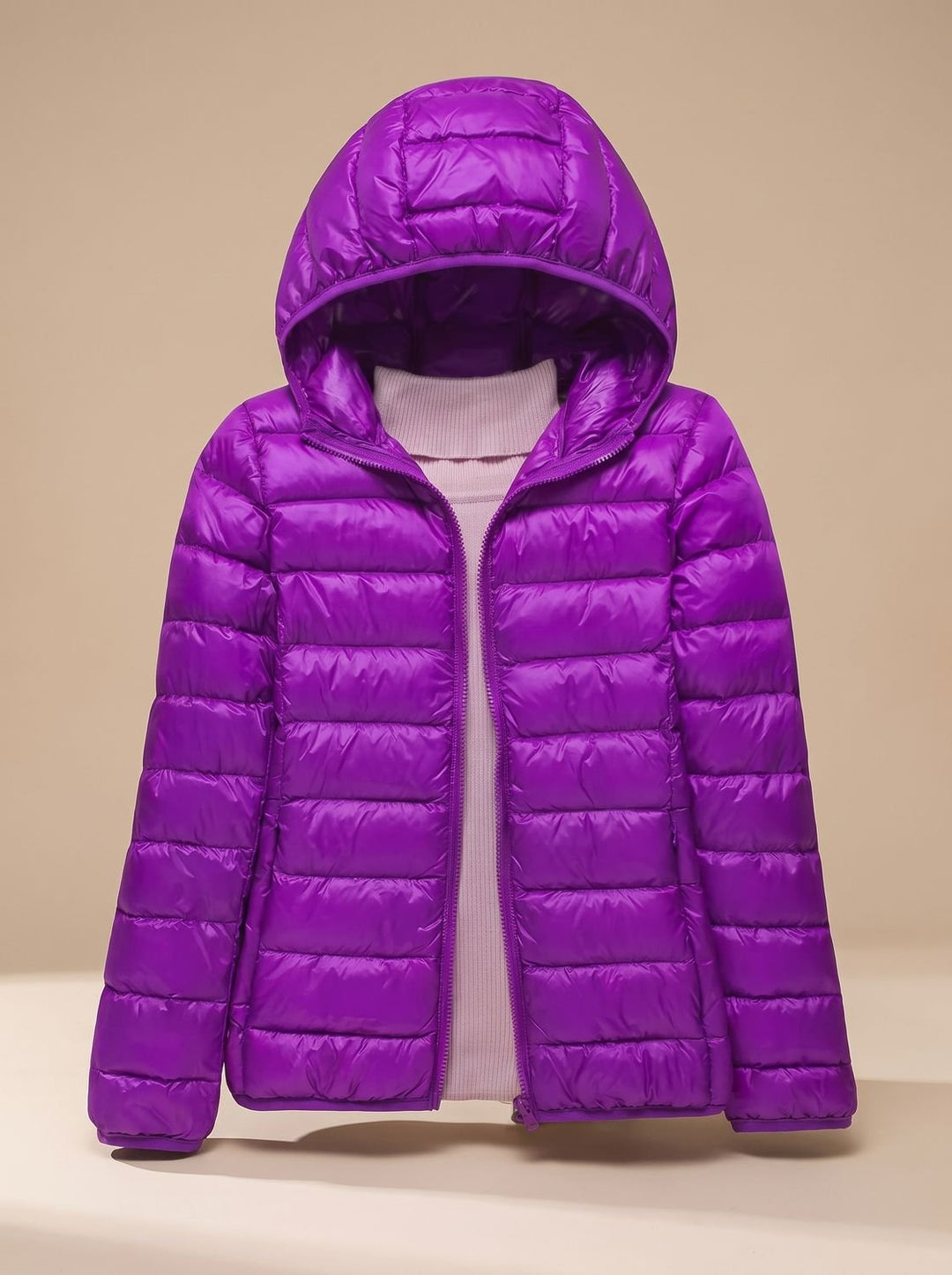 Dorothy Elegant Ultra Light Quilted Puffer Jacket - image 4