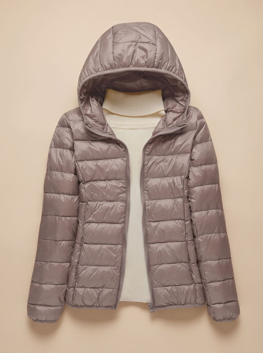 Dorothy Elegant Ultra Light Quilted Puffer Jacket - image 8