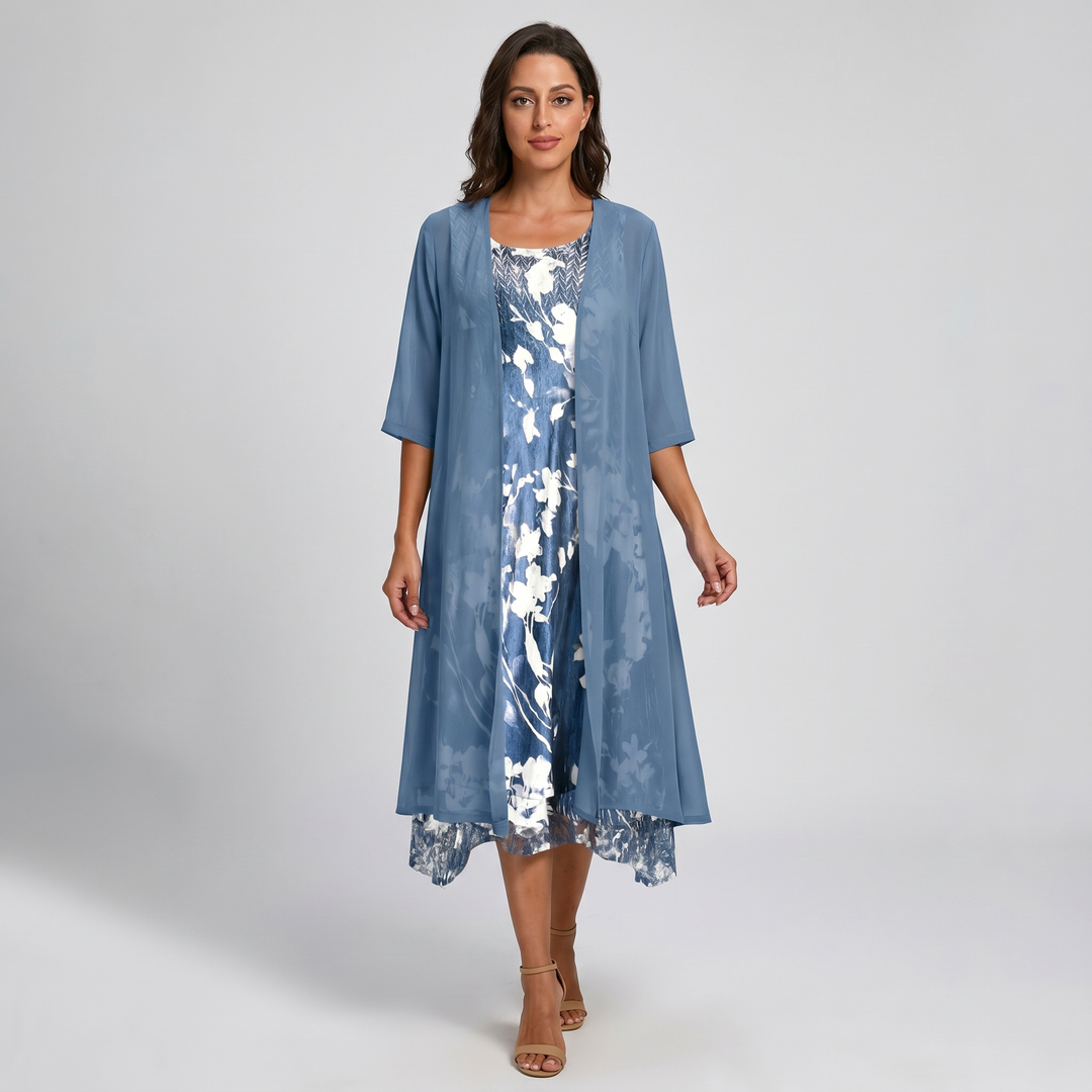 Ilaria layered midi dress – image 8